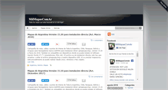Desktop Screenshot of milmapas.com.ar